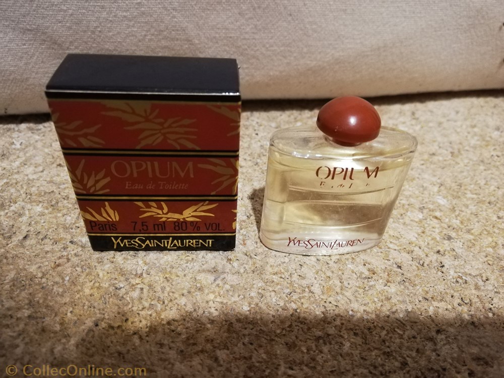 SAINT LAURENT YVES OPIUM parfums beaute miniatures saint laurent yves opium