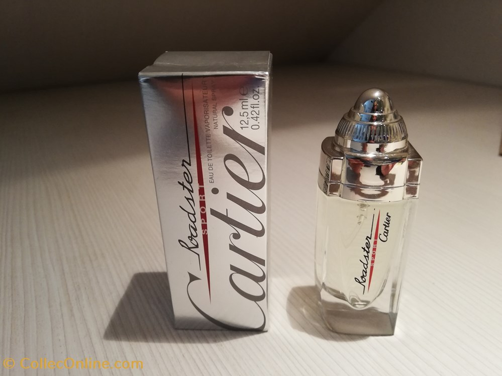 parfums beaute miniatures cartier roadster sport