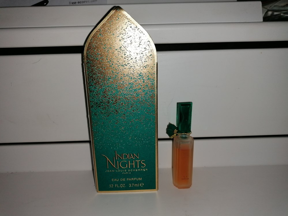 SCHERRER JEAN LOUIS NUITS INDIENNES parfums beaute miniatures scherrer jean louis nuits indiennes