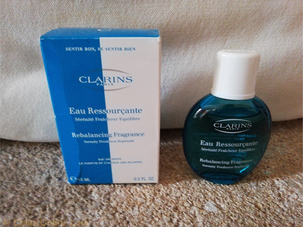 CLARINS EAU RESSOURCANTE parfums beaute miniatures clarins eau ressourcante