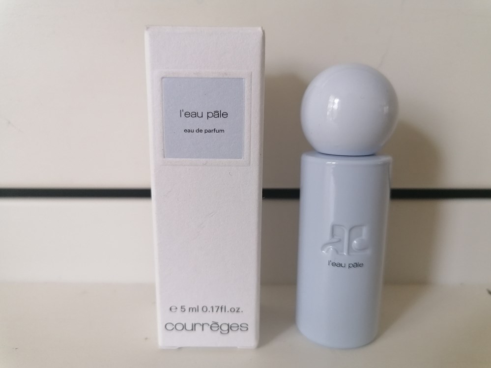 COURREGES ANDRE L'EAU PALE parfums beaute miniatures courreges andre eau pale
