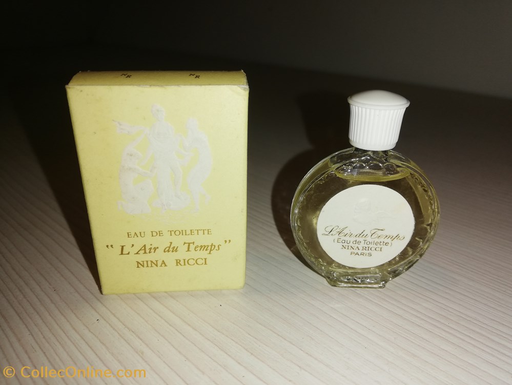 RICCI NINA L'AIR DU TEMPS parfums beaute miniatures ricci nina air du temps