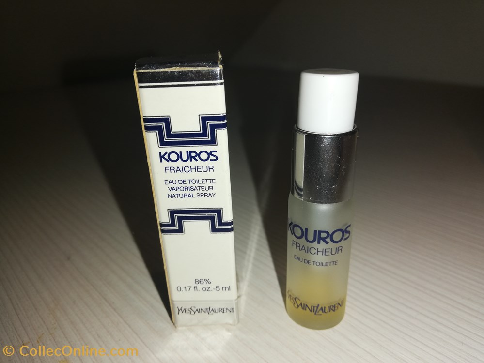 SAINT LAURENT YVES KOUROS FRAICHEUR parfums beaute miniatures saint laurent yves kouros fraicheur