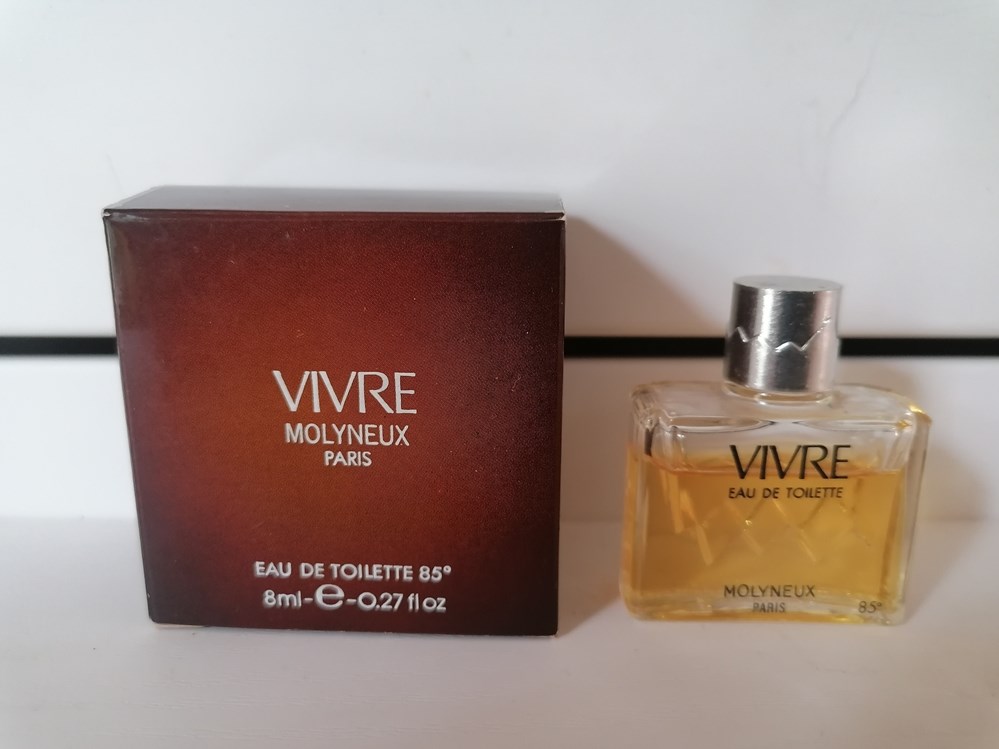 MOLYNEUX VIVRE parfums beaute miniatures molyneux vivre