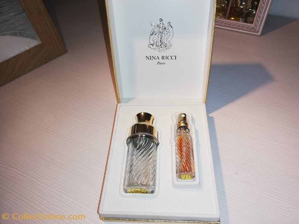 RICCI NINA L'AIR DU TEMPS COFFRET parfums beaute miniatures ricci nina air du temps coffret