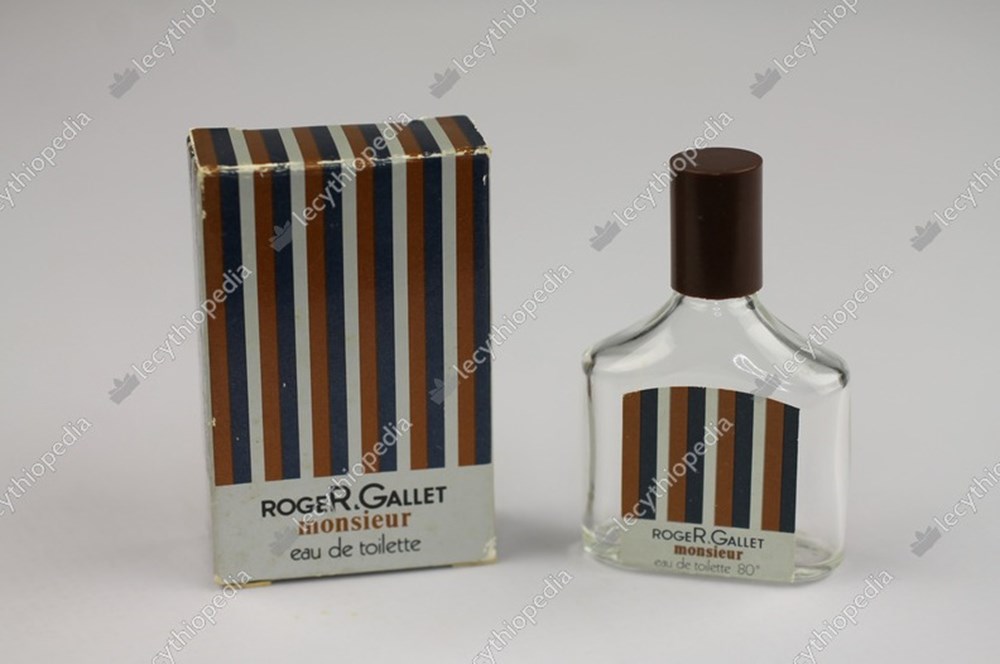 ROGER & GALLET MONSIEUR parfums beaute miniatures roger gallet monsieur