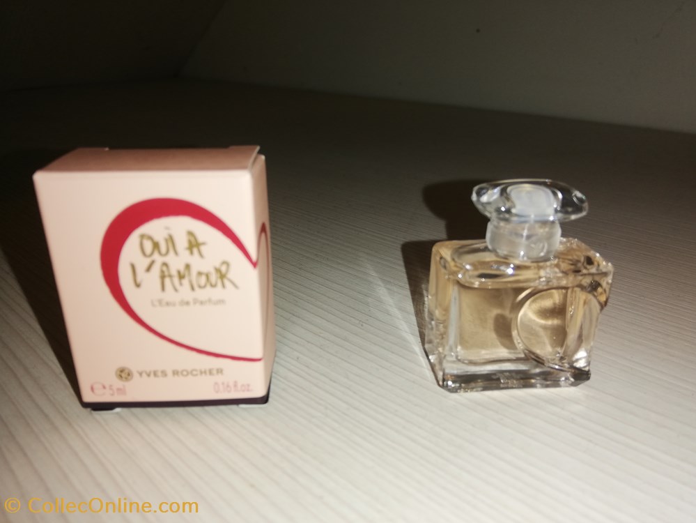 ROCHER YVES OUI A L'AMOUR parfums beaute miniatures rocher yves oui a amour
