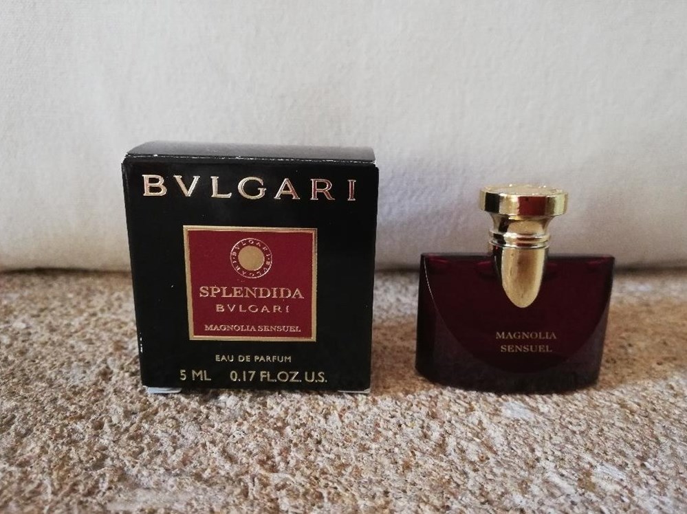 BULGARI SPLENDIDA MAGNOLIA SENSUAL parfums beaute miniatures bulgari splendida magnolia sensual