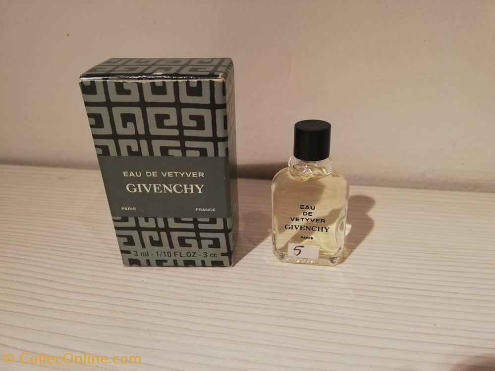 GIVENCHY EAU DE VETIVER parfums beaute miniatures givenchy eau de vetiver