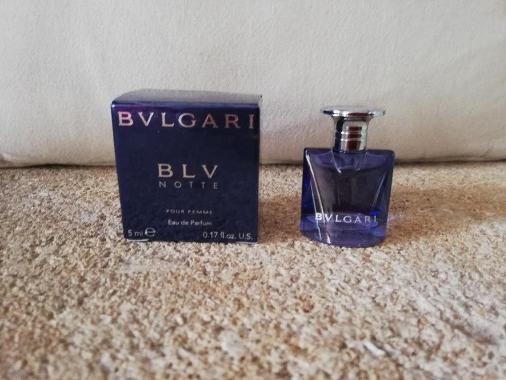 BULGARI BLV NOTTE parfums beaute miniatures bulgari blv notte