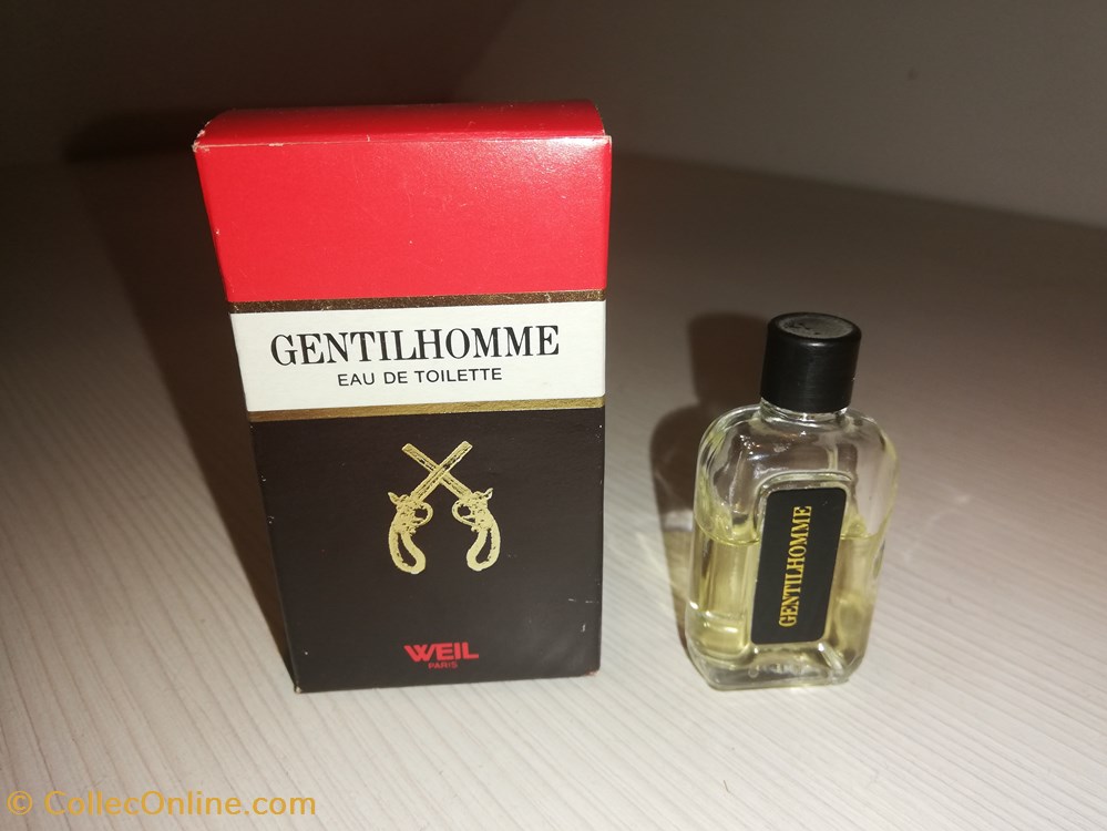 parfums beaute miniatures weil gentilhomme