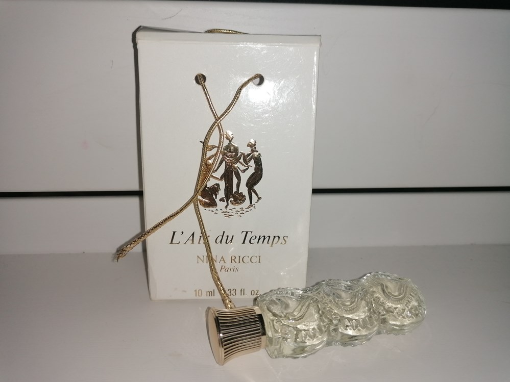 RICCI NINA L'AIR DU TEMPS TROIS COEURS parfums beaute miniatures ricci nina air du temps trois coeurs
