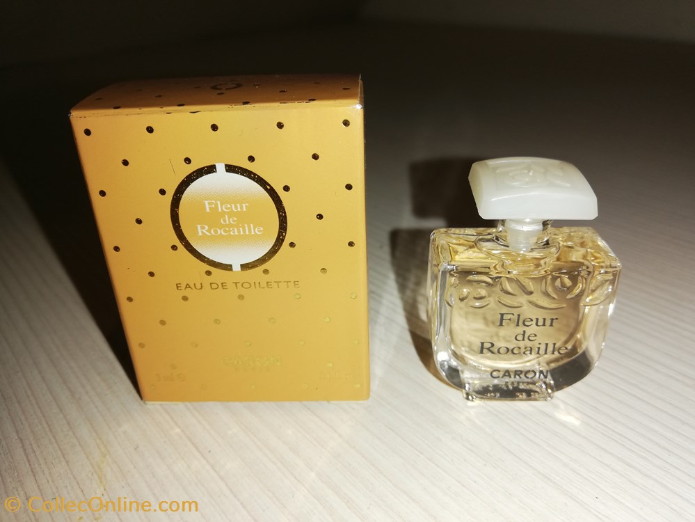 CARON FLEUR DE ROCAILLE parfums beaute miniatures caron fleur de rocaille