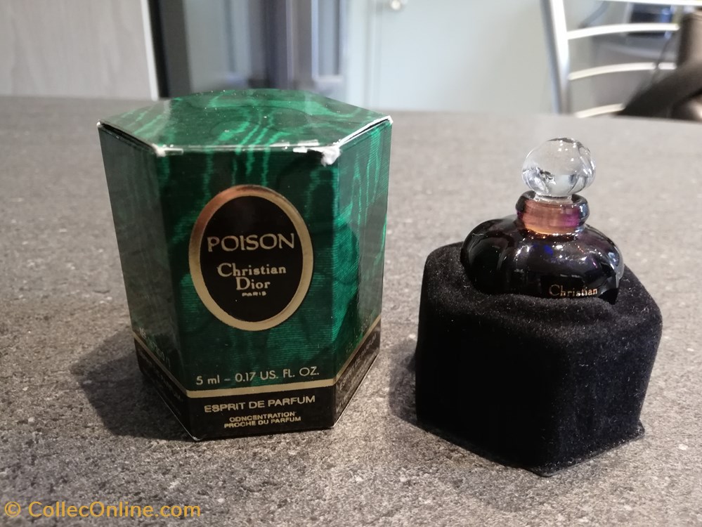 DIOR CHRISTIAN POISON parfums beaute miniatures dior christian poison