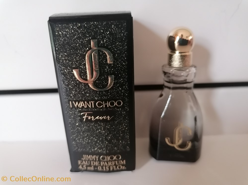 CHOO JIMMY I WANT CHOO FOREVER parfums beaute miniatures choo jimmy i want choo forever