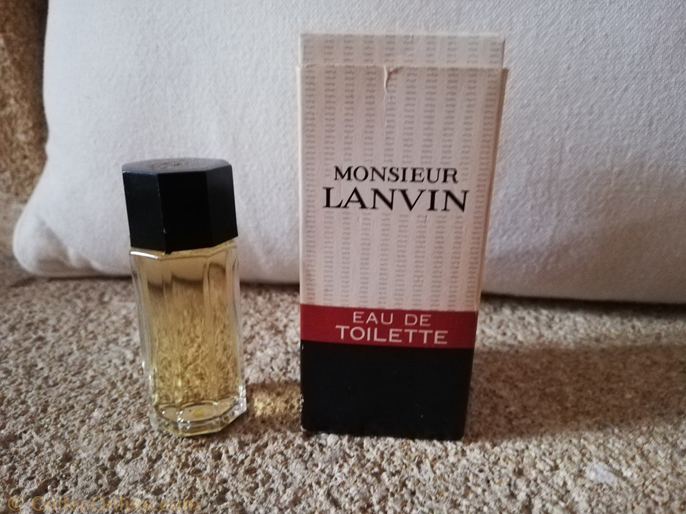 parfums beaute miniatures lanvin monsieur