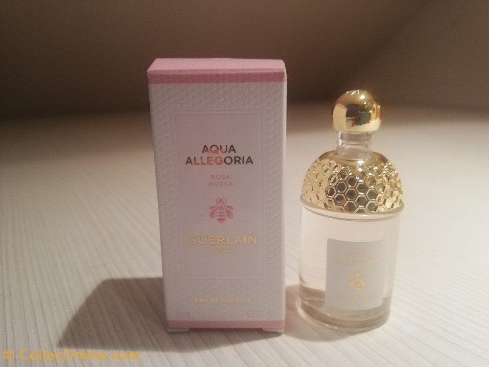 GUERLAIN AQUA ALLEGORIA ROSA ROSSA parfums beaute miniatures guerlain aqua allegoria rosa rossa