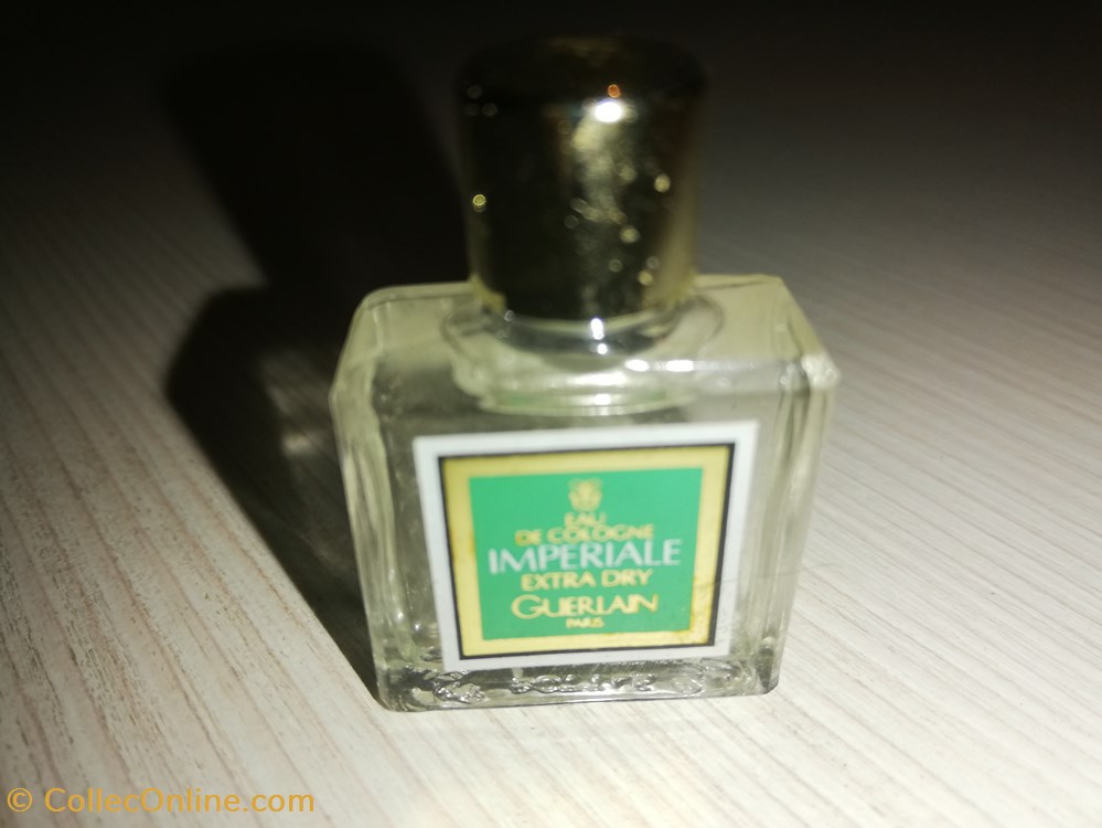 GUERLAIN EAU DE COLOGNE IMPERIALE EXTRA DRY parfums beaute miniatures guerlain eau de cologne imperiale extra dry