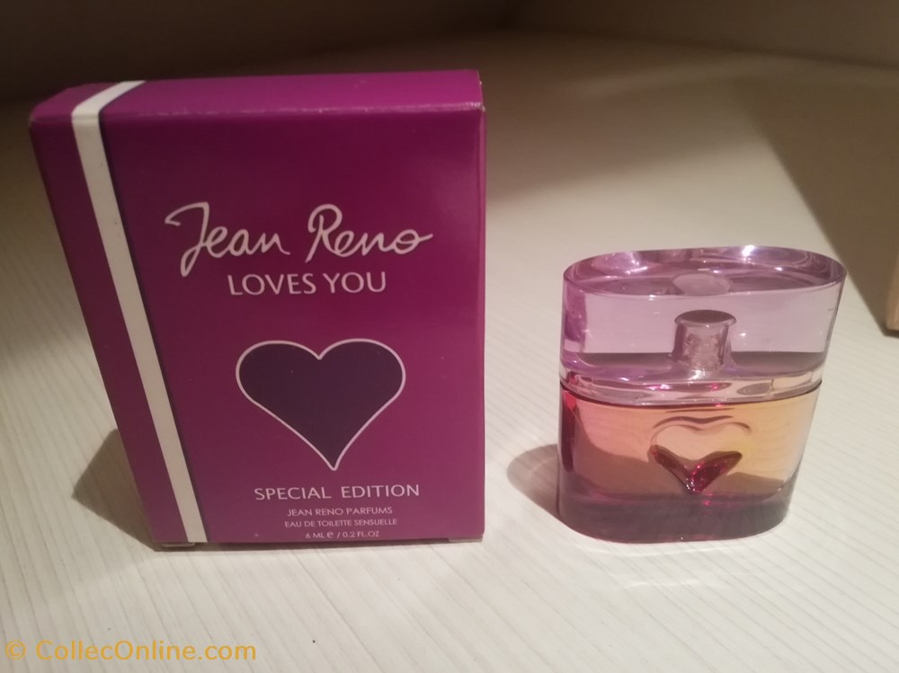 RENO JEAN LOVES YOU parfums beaute miniatures reno jean loves you