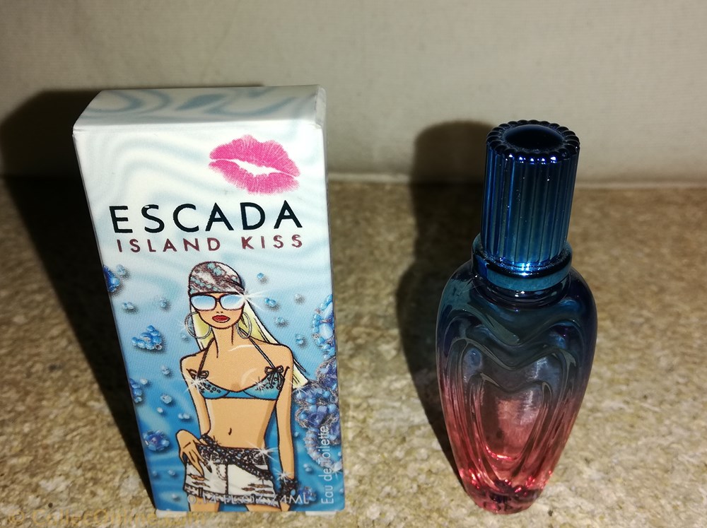 ESCADA ISLAND KISS parfums beaute miniatures escada island kiss
