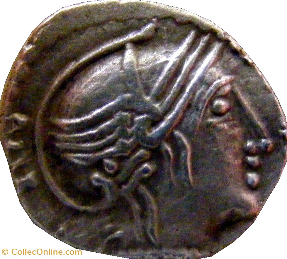 Denier au cavalier monnaies antiques jc ap celtes denier au cavalier