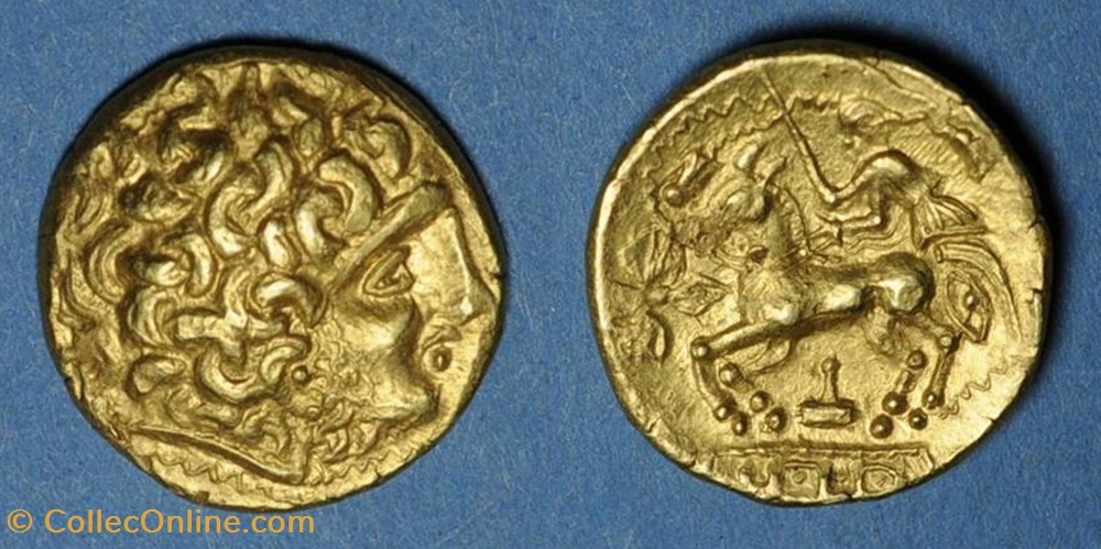 Hémistatère au maillet monnaies antiques av jc ap celtes hemistatere au maillet