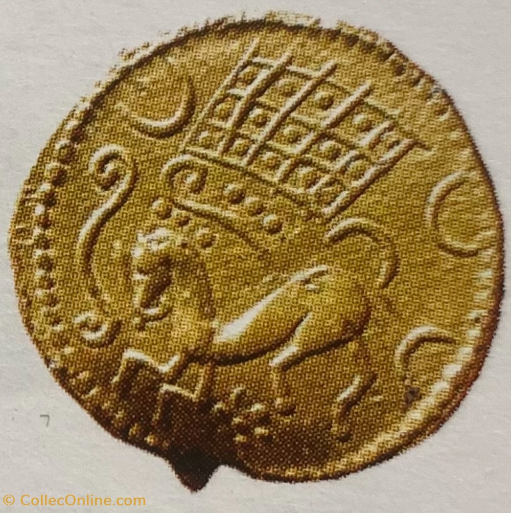 Statère type ¨parisiaque¨ DT S 2420 A monnaies antiques av jc ap celtes statere type parisiaque dt s 2420 a