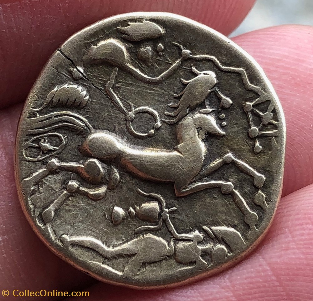 monnaies antiques av jc ap celtes statere en or allie a la situle