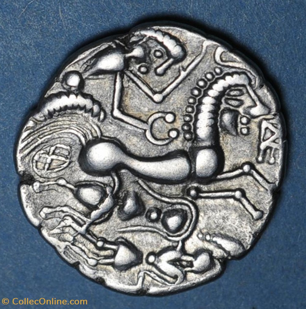 monnaies antiques celtes statere en argent type a la situle vente collection r bongard