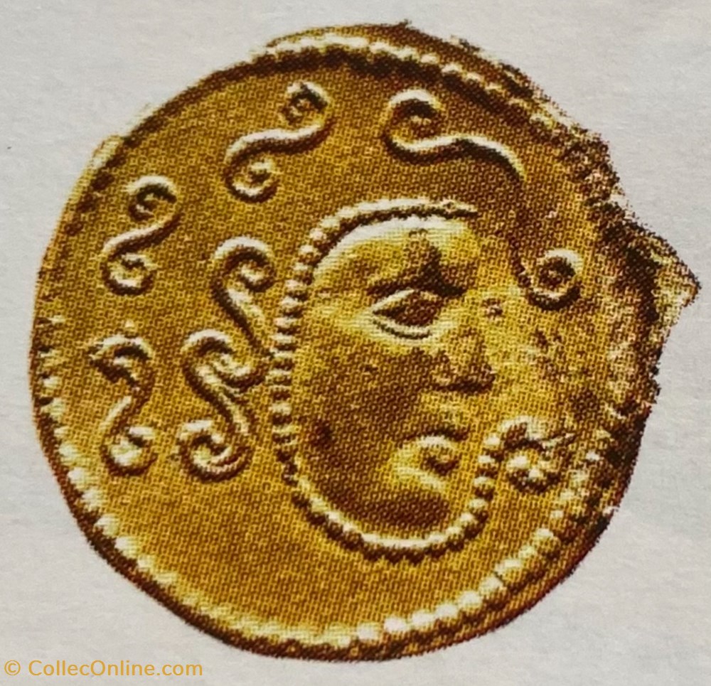 Statère type ¨parisiaque¨ DT S 2420 A monnaies antiques av jc ap celtes statere type parisiaque dt s 2420 a