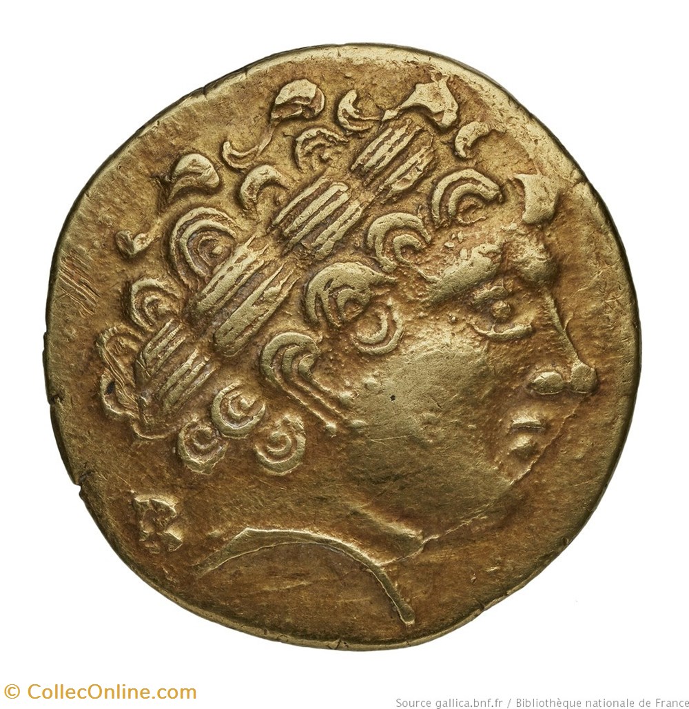 Statère Trévires, d'inspiration Cénomans monnaies antiques av jc ap celtes statere trevires inspiration cenomans