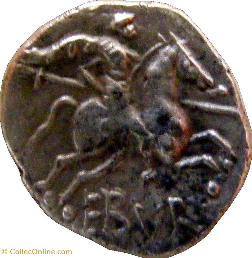 Denier au cavalier monnaies antiques jc ap celtes denier au cavalier