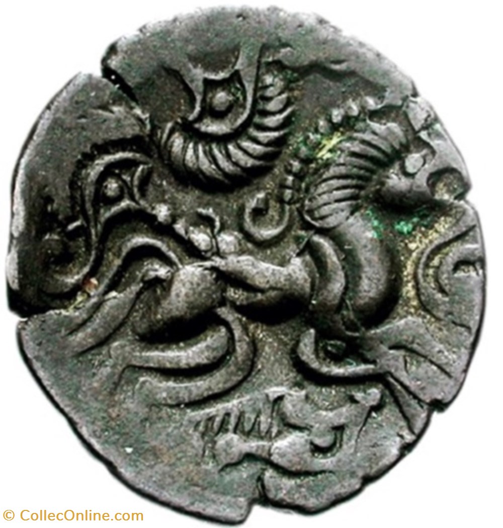 Statère profil au nez droit monnaies antiques av jc ap celtes statere profil au nez droit