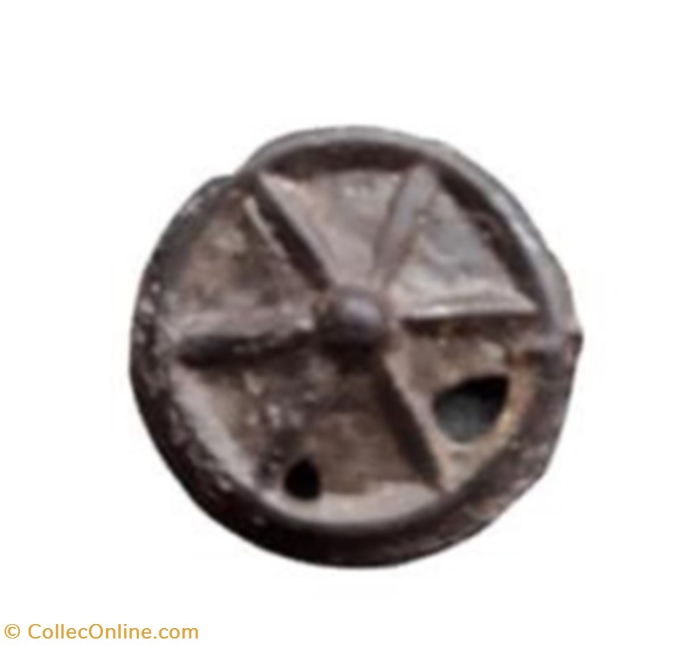 monnaies antiques celtes potin inedit signale vole