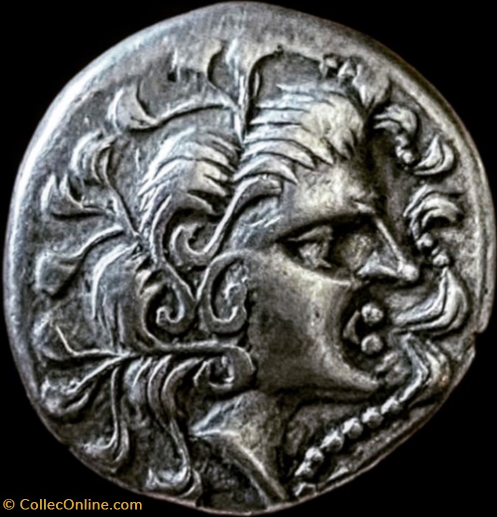 monnaies antiques celtes statere en argent a la roue et a la cavaliere