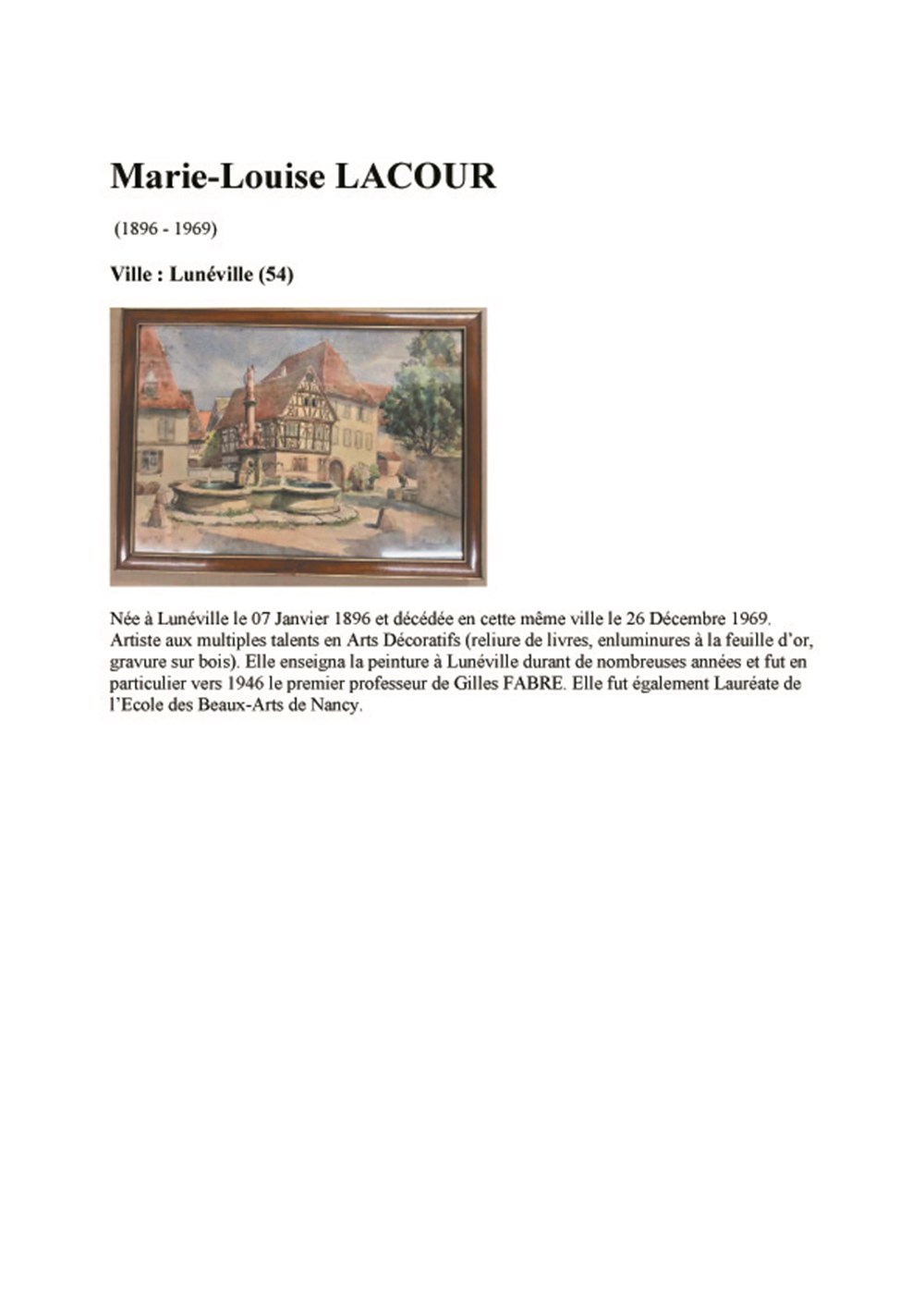 art antiquites peintures dessins biographie ml lacour