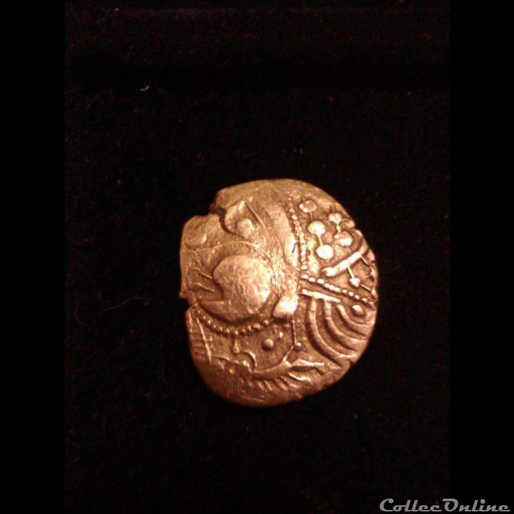 Hémistatère au sanglier DT 2401 monnaie antique gauloise hemistatere au sanglier dt 2401