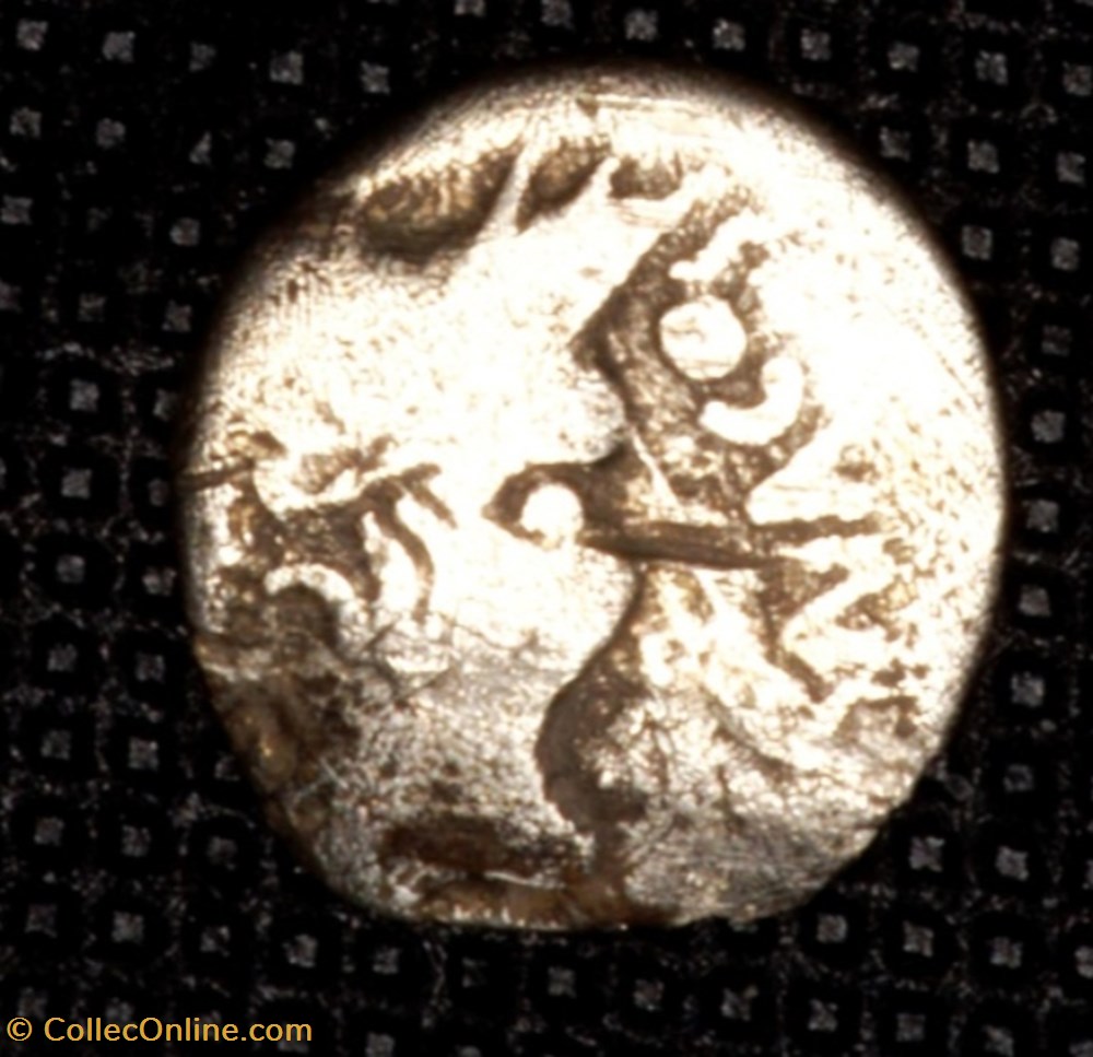 Denier au cavalier monnaie antique jc ap gauloise denier au cavalier