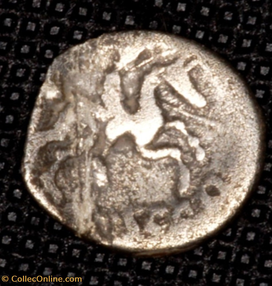 Denier au cavalier monnaie antique jc ap gauloise denier au cavalier