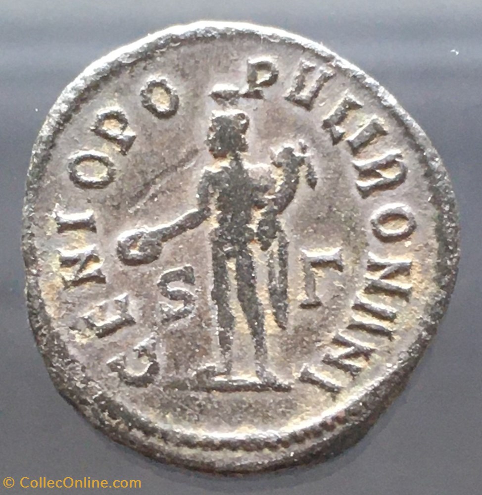 Follis de Dioclétien - GENIO POPVLI ROMANI / S|(GAMMA) monnaies antiquite av jc ap romaines republicaines imperiales follis de diocletien genio popvli romani s gamma