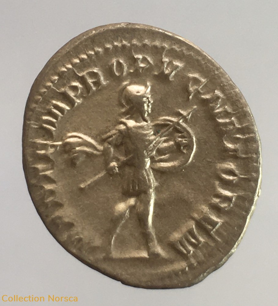 Antoninien de Gordien III - MARTEM PROPVGNATOREM monnaie antique av jc ap romaine republicaine imperiale antoninien de gordien iii martem propvgnatorem