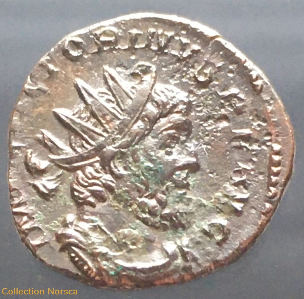 monnaies antiquite jc ap romaines republicaines imperiales eg 197 antoninien de victorin pax avg v