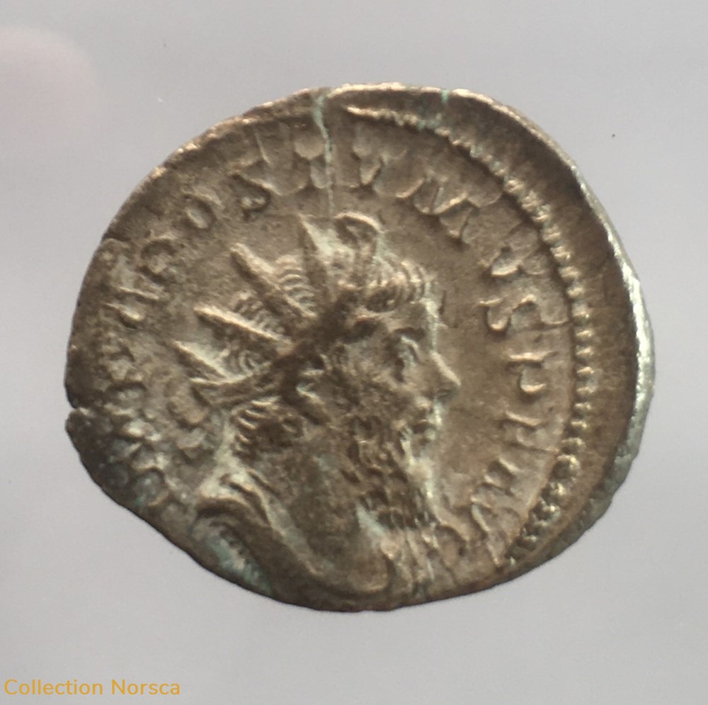 monnaie antique jc ap romaine republicaine imperiale eg 024 antoninien de postume salvs avg