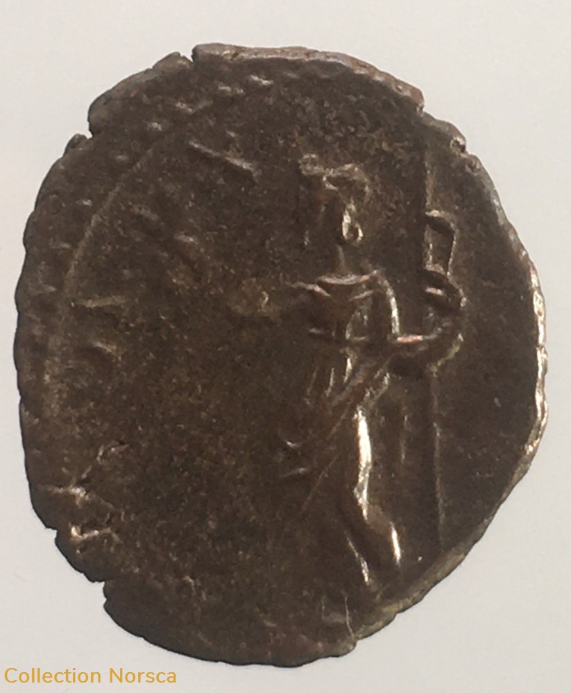 monnaies antiquite jc ap romaines republicaines imperiales eg 269 antoninien de tetricus pax avg