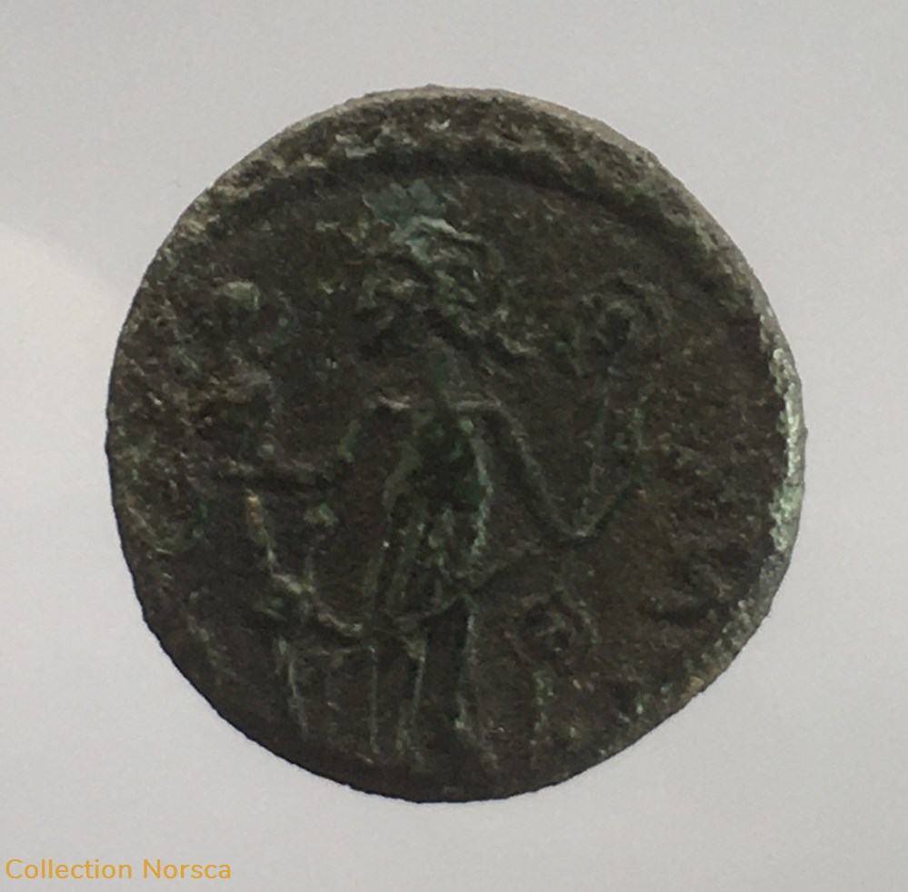 Imitation de Tétricus II - monnaie antique av jc ap romaine republicaine imperiale imitation de tetricus ii