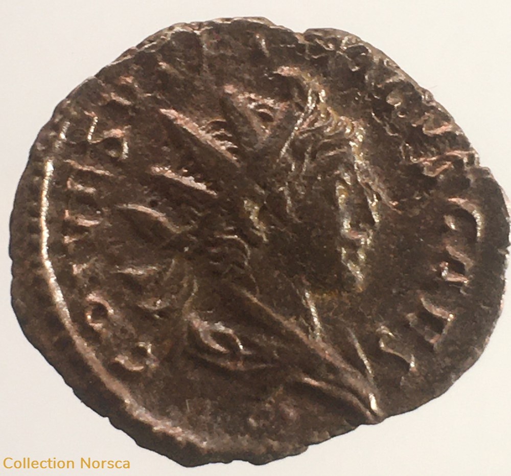 EG 313 - Antoninien de Tétricus II - SPES AVGG monnaies antiquite jc ap romaines republicaines imperiales eg 313 antoninien de tetricus ii spes avgg