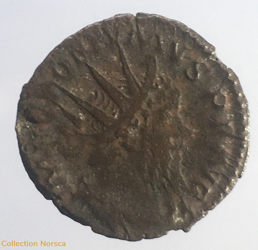 EG 110 - Antoninien de Postume - PAX AVG P/-//- monnaies antiquite jc ap romaines republicaines imperiales eg 110 antoninien de postume pax avg p