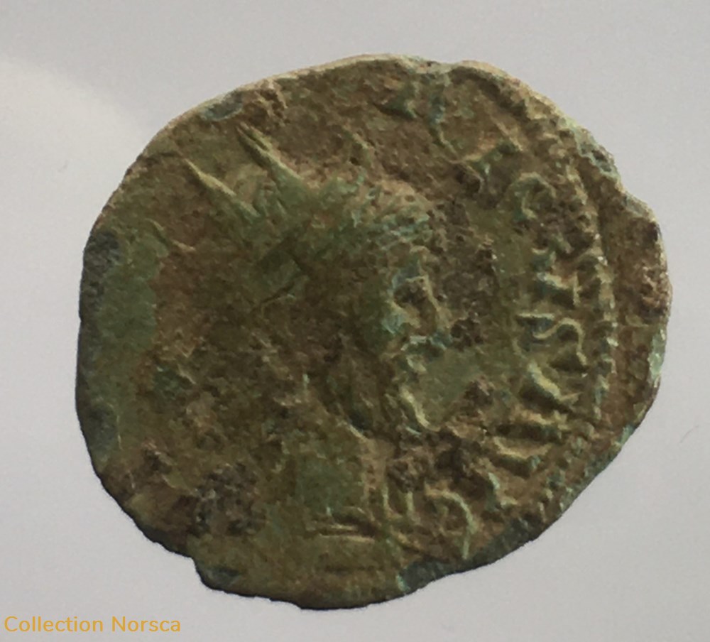 Imitation de Tétricus II monnaie antique av jc ap romaine republicaine imperiale imitation de tetricus ii