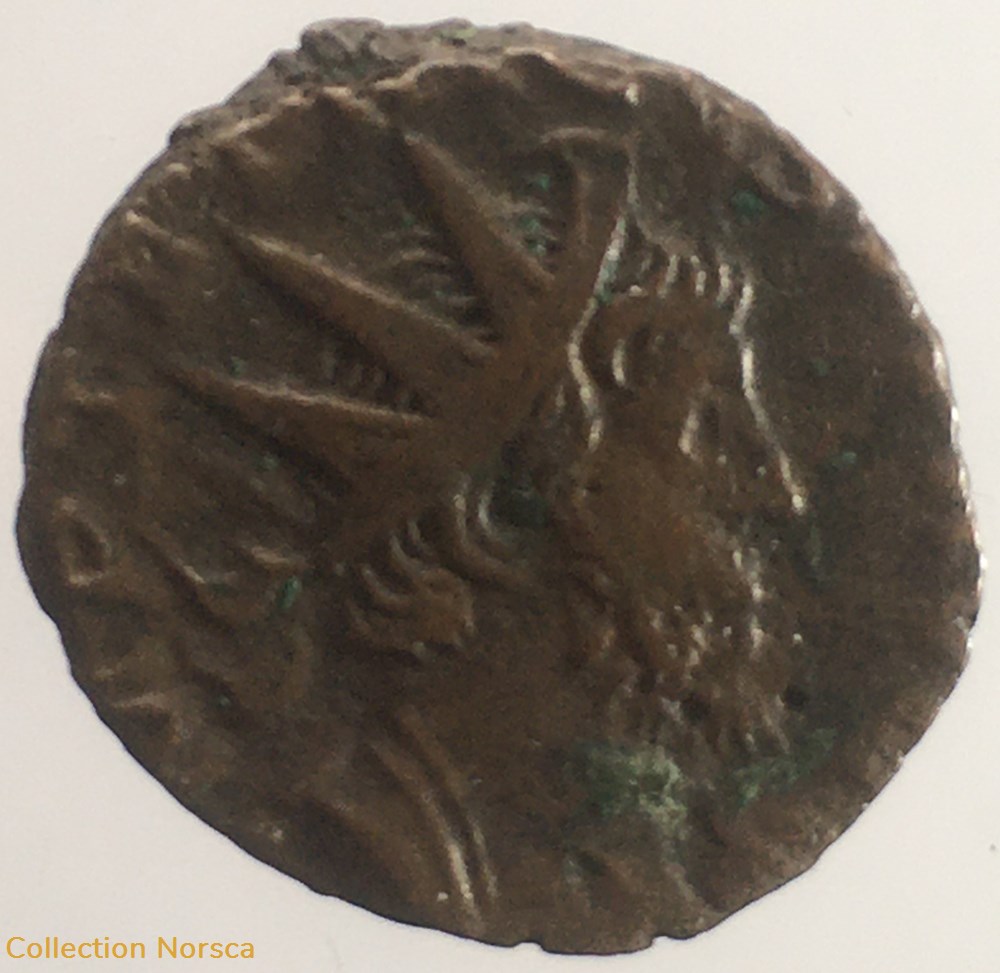 EG 303 - Antoninien de Tétricus - LAETITIA AVGG monnaies antiquite jc ap romaines republicaines imperiales eg 303 antoninien de tetricus laetitia avgg