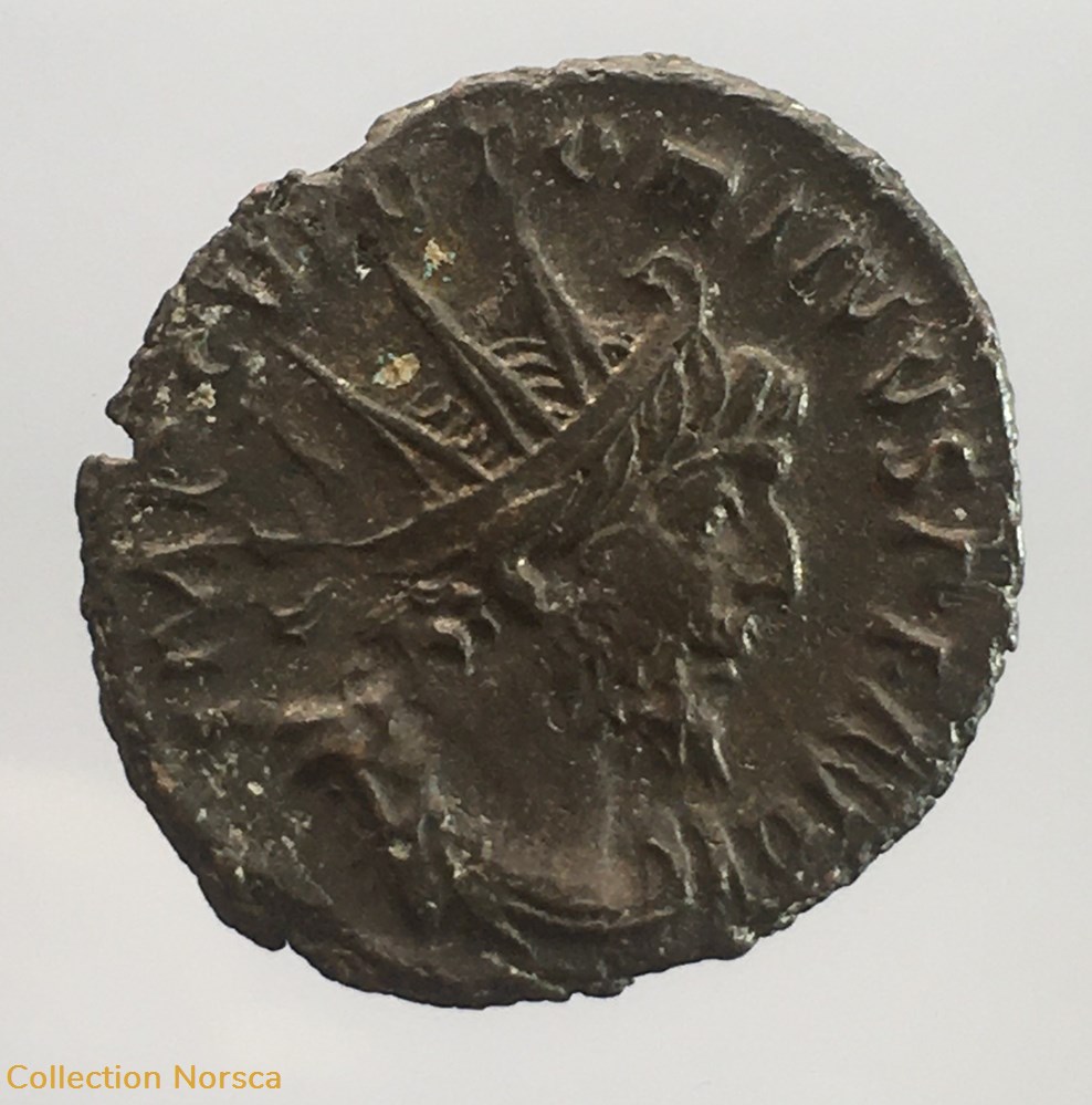 EG 198 - Antoninien de Victorin - PAX AVG/V - monnaie antique jc ap romaine republicaine imperiale eg 198 antoninien de victorin pax avg v